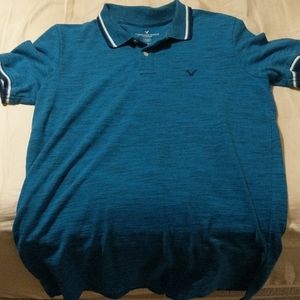 AE Blue Polo Shirt